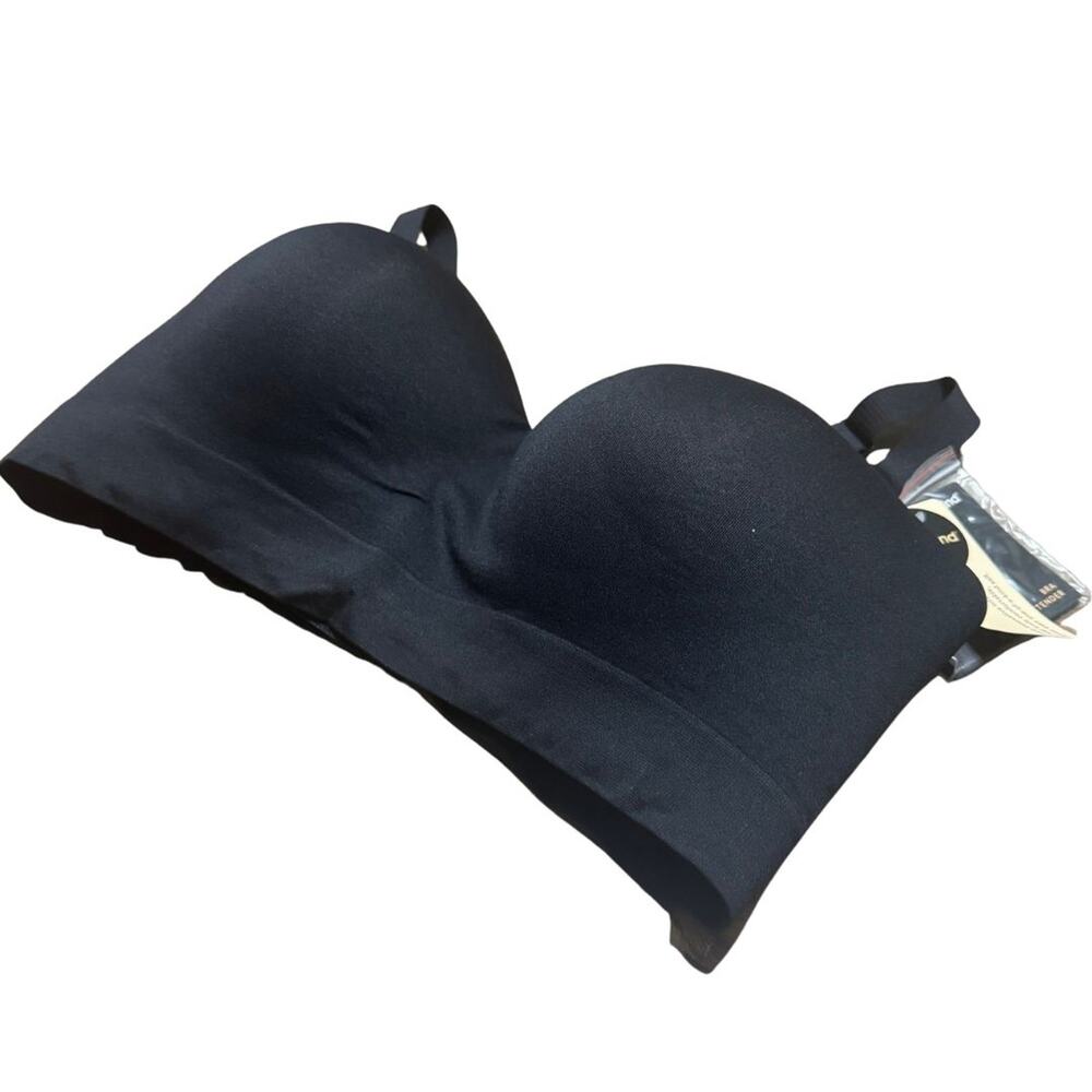 Shapermint TRUEKIND Supportive Comfort Wireless Shaper Bra Black NWT XL - Picture 2 of 8